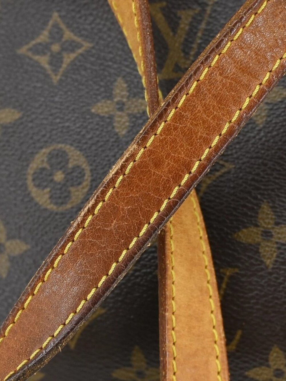 LOUIS VUITTON CABAS MEZZO HAND TOTE BAG MONOGRAM M51151 AR1015 YQ06468 - Picture 6 of 15